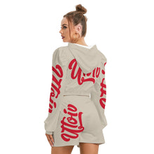 Load image into Gallery viewer, UTO IV Women&#39;s Mirco Fleece Hoodie And Shorts Set
