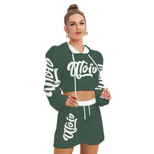 Load image into Gallery viewer, UTO IV Women&#39;s Mirco Fleece Hoodie And Shorts Set
