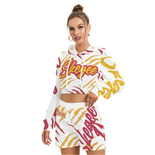 Load image into Gallery viewer, UTO IV Women&#39;s Mirco Fleece Hoodie And Shorts Set
