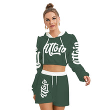 Load image into Gallery viewer, UTO IV Women&#39;s Mirco Fleece Hoodie And Shorts Set
