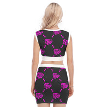 Load image into Gallery viewer, UTO IV &quot;Spider Crab&quot; Women&#39;s Collarless V Collar Vest Skirt Suit
