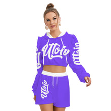 Load image into Gallery viewer, UTO IV Women&#39;s Mirco Fleece Hoodie And Shorts Set
