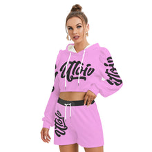 Load image into Gallery viewer, UTO IV Women&#39;s Mirco Fleece Hoodie And Shorts Set
