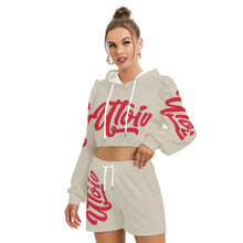 Load image into Gallery viewer, UTO IV Women&#39;s Mirco Fleece Hoodie And Shorts Set
