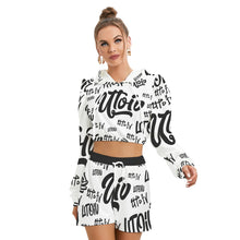 Load image into Gallery viewer, UTO IV Women&#39;s Mirco Fleece Hoodie And Shorts Set
