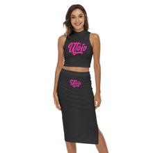 Load image into Gallery viewer, UTO IV Women&#39;s Tank Top &amp; Split High Skirt Set
