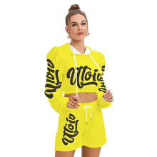 Load image into Gallery viewer, UTO IV Women&#39;s Mirco Fleece Hoodie And Shorts Set
