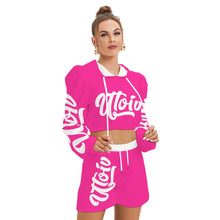 Load image into Gallery viewer, UTO IV Women&#39;s Mirco Fleece Hoodie And Shorts Set
