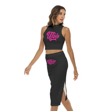 Load image into Gallery viewer, UTO IV Women&#39;s Tank Top &amp; Split High Skirt Set
