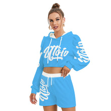 Load image into Gallery viewer, UTO IV Women&#39;s Mirco Fleece Hoodie And Shorts Set
