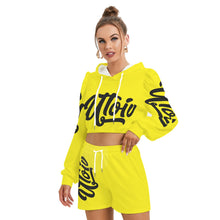 Load image into Gallery viewer, UTO IV Women&#39;s Mirco Fleece Hoodie And Shorts Set
