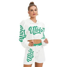 Load image into Gallery viewer, UTO IV Women&#39;s Mirco Fleece Hoodie And Shorts Set
