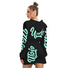 Load image into Gallery viewer, UTO IV Women&#39;s Mirco Fleece Hoodie And Shorts Set
