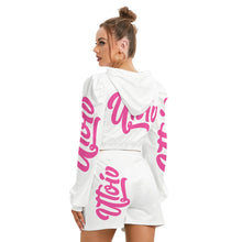 Load image into Gallery viewer, UTO IV Women&#39;s Mirco Fleece Hoodie And Shorts Set
