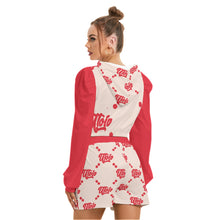 Load image into Gallery viewer, UTO IV &quot;Cheesecake&quot; Women&#39;s Mirco Fleece Hoodie And Shorts Set
