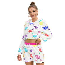 Load image into Gallery viewer, UTO IV Women&#39;s Mirco Fleece Hoodie And Shorts Set
