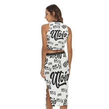 Load image into Gallery viewer, UTO IV Women&#39;s Tank Top &amp; Split High Skirt Set
