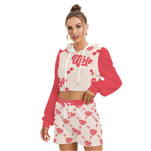 Load image into Gallery viewer, UTO IV &quot;Cheesecake&quot; Women&#39;s Mirco Fleece Hoodie And Shorts Set
