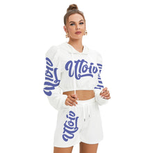 Load image into Gallery viewer, UTO IV Women&#39;s Mirco Fleece Hoodie And Shorts Set
