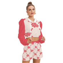 Load image into Gallery viewer, UTO IV &quot;Cheesecake&quot; Women&#39;s Mirco Fleece Hoodie And Shorts Set
