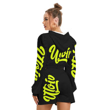 Load image into Gallery viewer, UTO IV Women&#39;s Mirco Fleece Hoodie And Shorts Set
