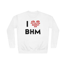 Load image into Gallery viewer, I ❤︎ BHM Unisex Crew Sweatshirt
