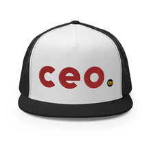 Load image into Gallery viewer, UTO IV CEO. Trucker Cap
