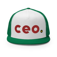 Load image into Gallery viewer, UTO IV CEO. Trucker Cap
