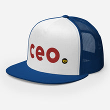 Load image into Gallery viewer, UTO IV CEO. Trucker Cap
