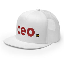 Load image into Gallery viewer, UTO IV CEO. Trucker Cap
