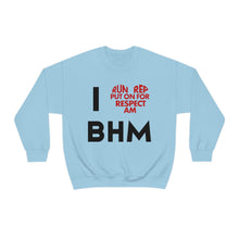 Load image into Gallery viewer, I ❤︎ BHM Unisex Heavy Blend™ Crewneck Sweatshirt
