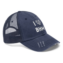 Load image into Gallery viewer, I ❤️ BHM 2022 Unisex Trucker Hat
