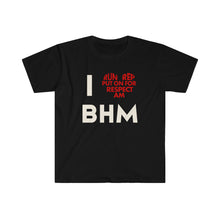 Load image into Gallery viewer, I ❤️ BHM 2022 Unisex Softstyle T-Shirt
