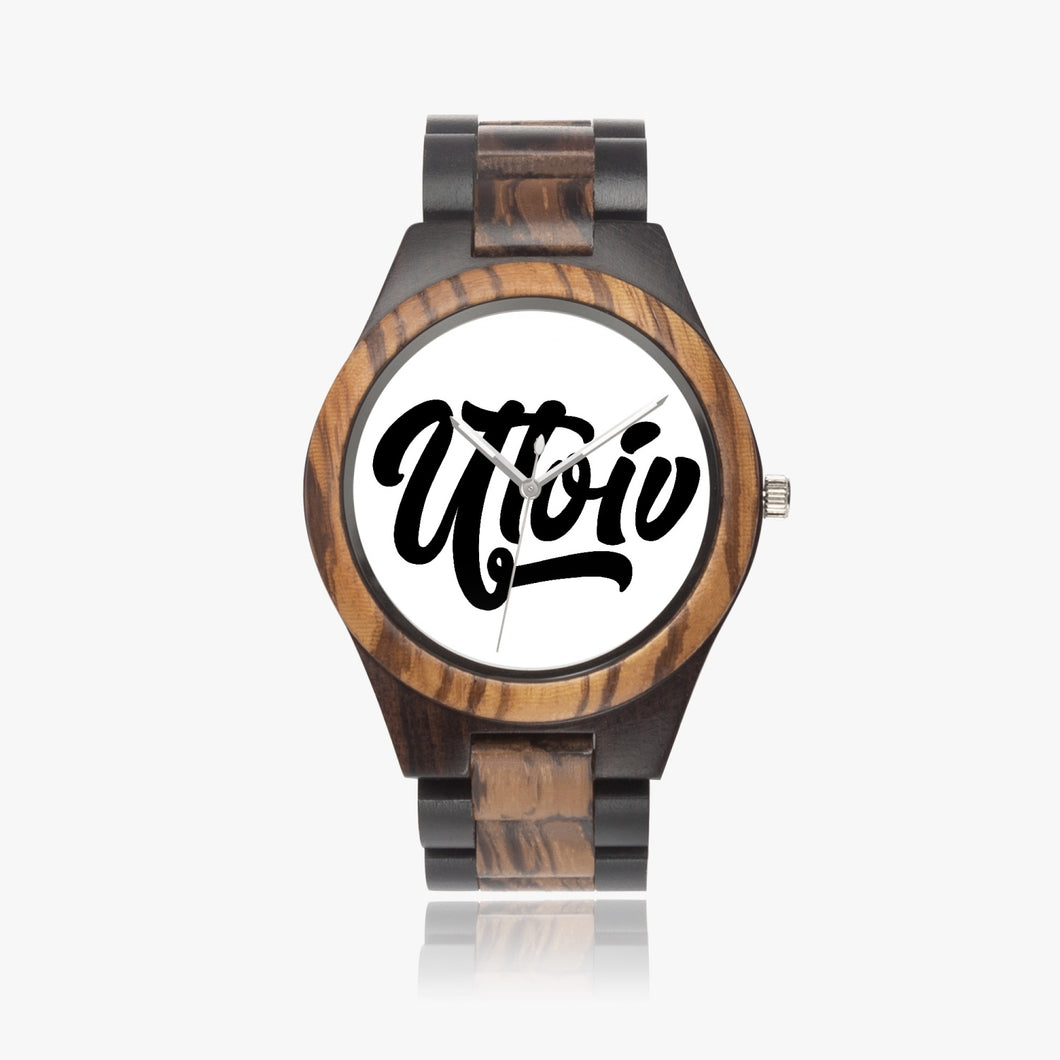 UTO IV Indian Ebony Wooden Watch