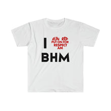 Load image into Gallery viewer, I ❤️ BHM 2022 Unisex Softstyle T-Shirt
