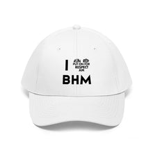 Load image into Gallery viewer, I ❤️ BHM 2022 Unisex Twill Hat
