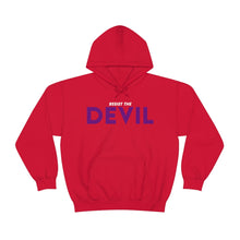 Load image into Gallery viewer, UTO &quot;Resist The Devil&quot; Unisex Hooded Sweatshirt
