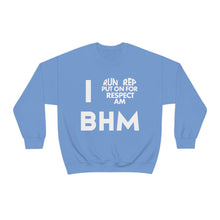 Load image into Gallery viewer, I ❤︎ BHM Unisex Heavy Blend™ Crewneck Sweatshirt
