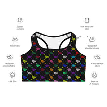 Load image into Gallery viewer, UTO IV &quot;Monogram&quot; Sports bra
