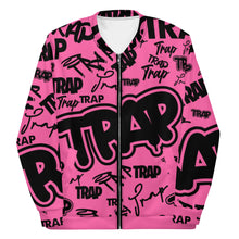 Load image into Gallery viewer, UTO IV &quot;Pink Trap&quot; Unisex Bomber Jacket
