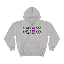 Load image into Gallery viewer, UTO &quot;Glory To God&quot; Unisex Hooded Sweatshirt
