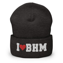 Load image into Gallery viewer, I ❤️ BHM Cuffed Beanie
