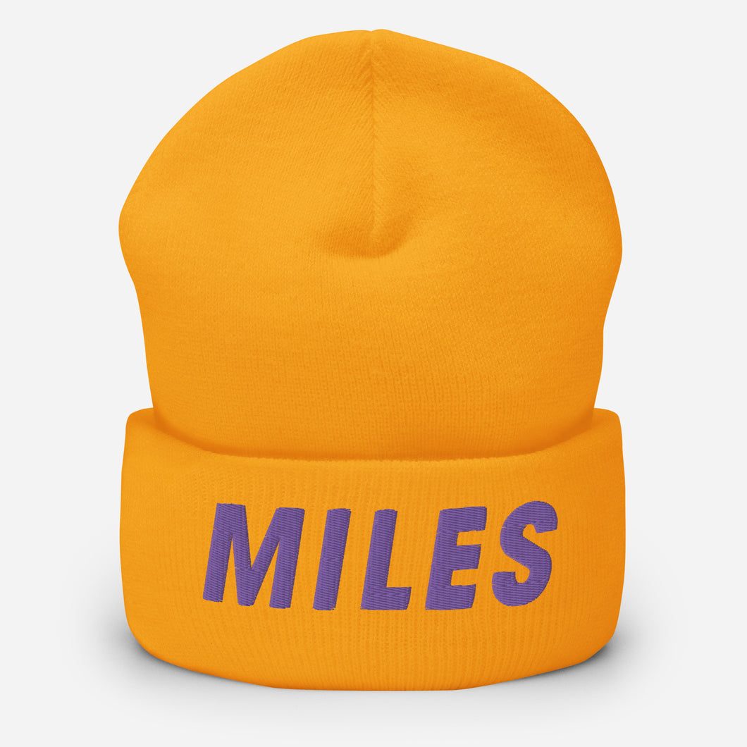 UTO IV MILES Cuffed Beanie