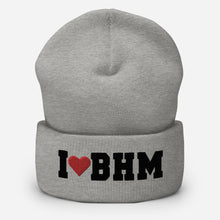 Load image into Gallery viewer, I ❤️ BHM Cuffed Beanie
