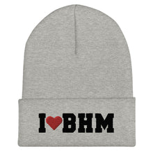 Load image into Gallery viewer, I ❤️ BHM Cuffed Beanie
