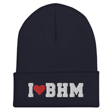 Load image into Gallery viewer, I ❤️ BHM Cuffed Beanie
