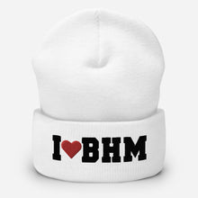 Load image into Gallery viewer, I ❤️ BHM Cuffed Beanie
