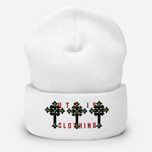 Load image into Gallery viewer, UTO IV TRIPLE CROSS Cuffed Beanie
