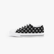 Load image into Gallery viewer, UTO IV Monogram Kid’s Low-Top Canvas Shoes
