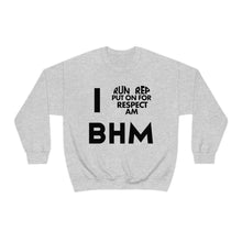 Load image into Gallery viewer, I ❤︎ BHM Unisex Heavy Blend™ Crewneck Sweatshirt
